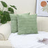 Corduroy Decorative Throw Pillow Covers Soft Boho Striped Modern Farmhouse Christmas Home Decor For Sofa Living Room Couch Bed